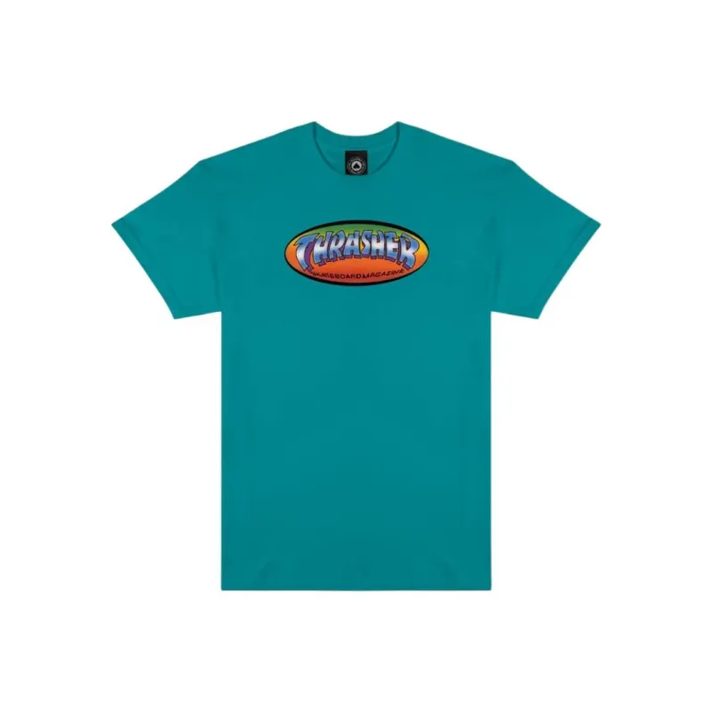 Thrasher T Shirts Unisex Jadeite Green-0