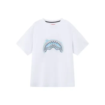 SPRAYGROUND Crew Neck Short Sleeved T Shirts Unisex