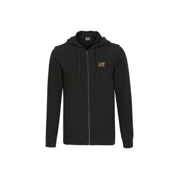 EMPORIO ARMANI Logo Print Hooded Jacket