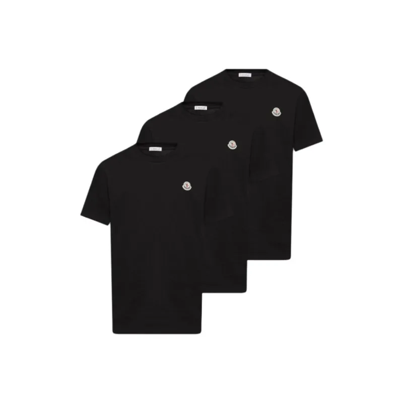 Moncler Pack Of Three Crewneck T Shirt-0