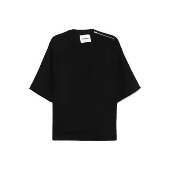JIL SANDER Textured T shirt