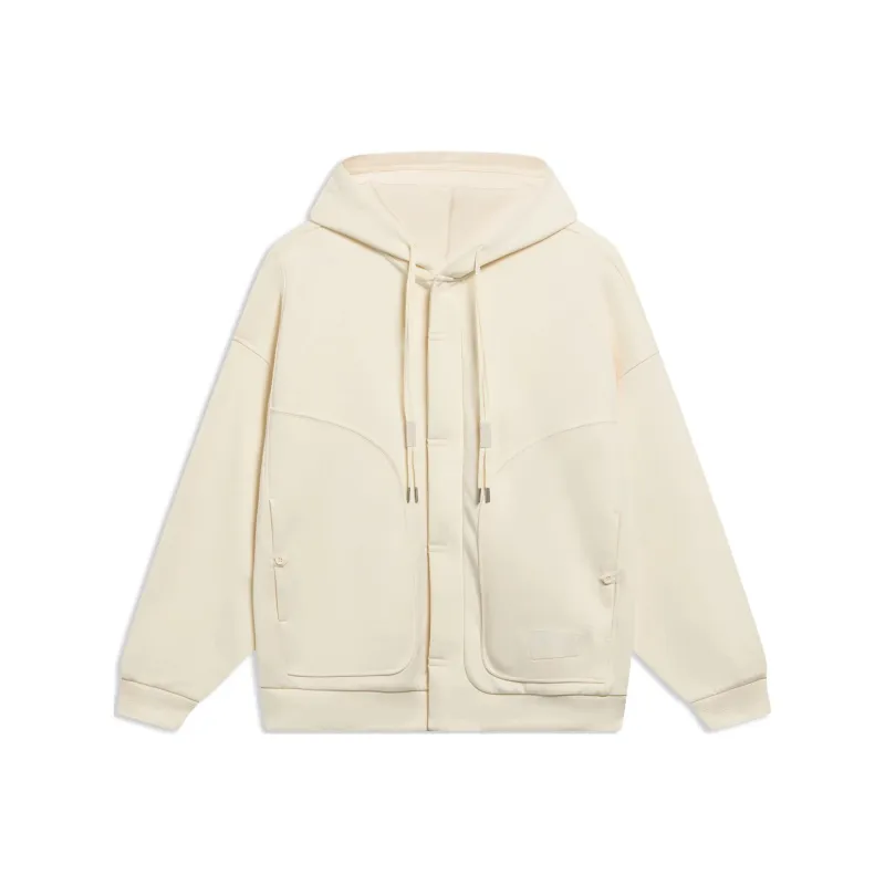 LiNing Sweatshirt Unisex Papyrus White-0
