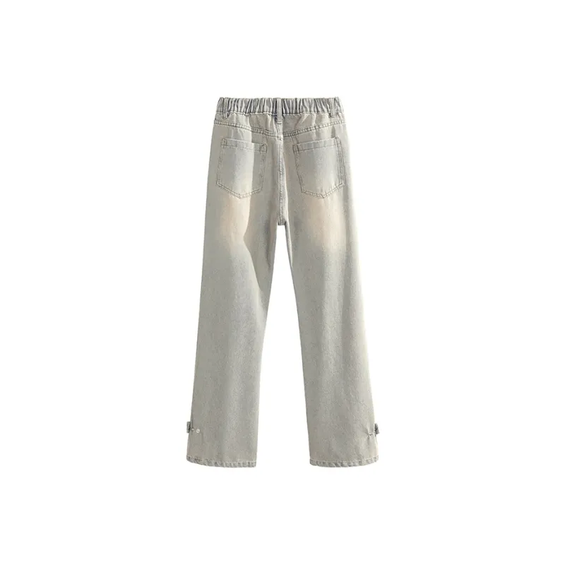 SONGS ALONG Jeans Unisex Yellow Mud-1