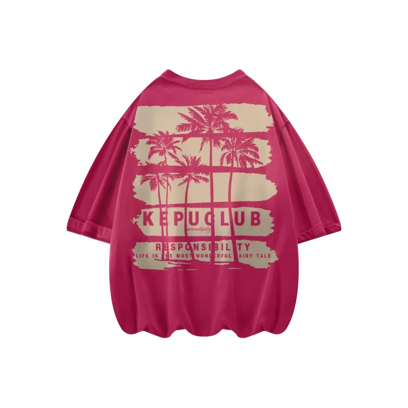 Kepu Short Sleeved T Shirts Unisex-12