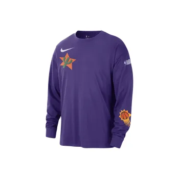 Nike Phoenix Suns Courtside City Edition Men's Nike Nba Max90 Long Sleeve T Shirt