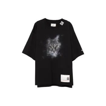 Maison Mihara Yasuhiro Cat Printed Tee