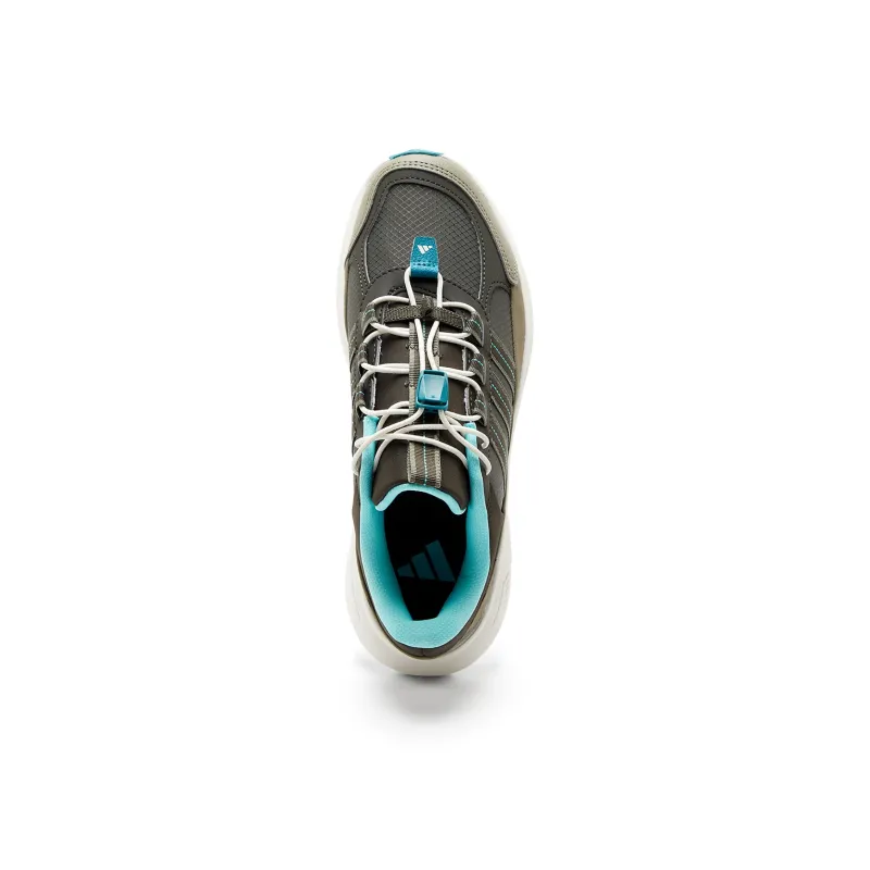 Adidas ROAM WANDER Cushioned Slip-Resistant Low-Top Running Shoes Men's Green-4