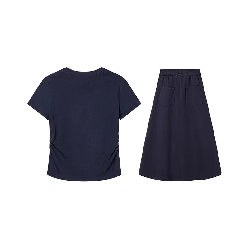 Incolore Two Piece Skirt Sets Women's-3