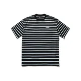 Black White Stripes Print
