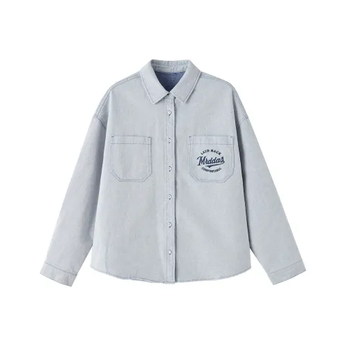 【dme】 Denim jacket Rei Women's Light Blue