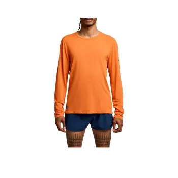 Saucony Stopwatch Long Sleeve T-Shirt Men's Fragrance Heather