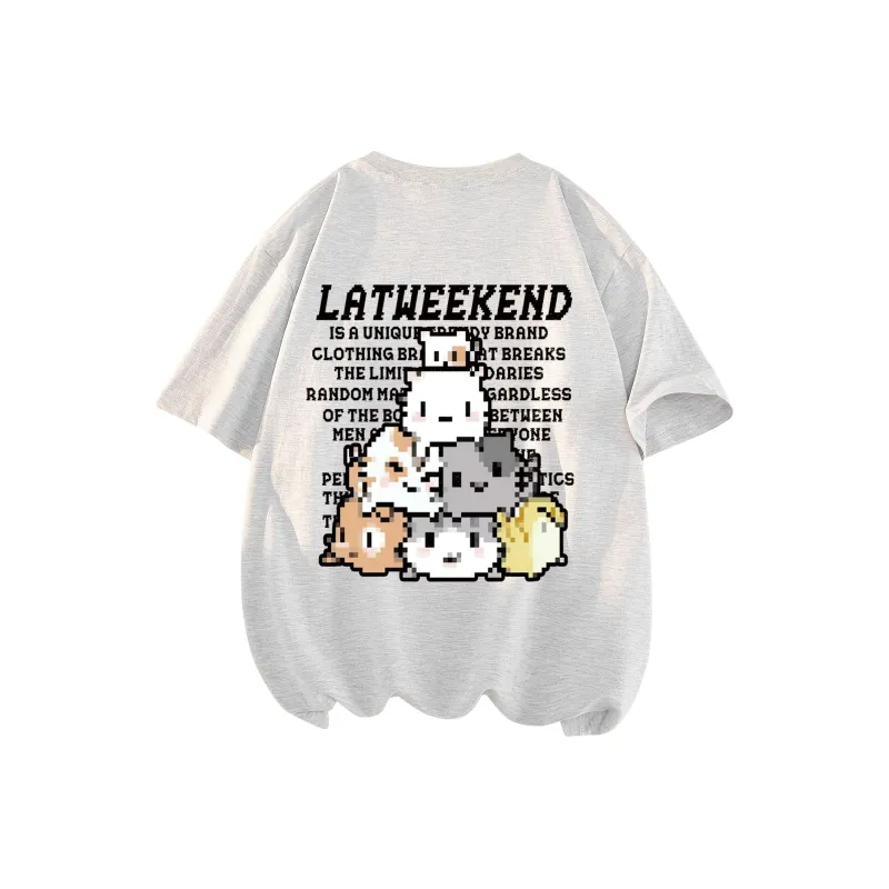 LA'T.WEEKEND T Shirts Unisex-25