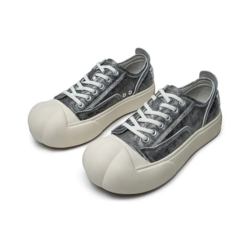 Rummaden Slip Resistant Cushioning Wear Resistant Lightweight Breathable Low Top Skateboard Shoes Unisex-8