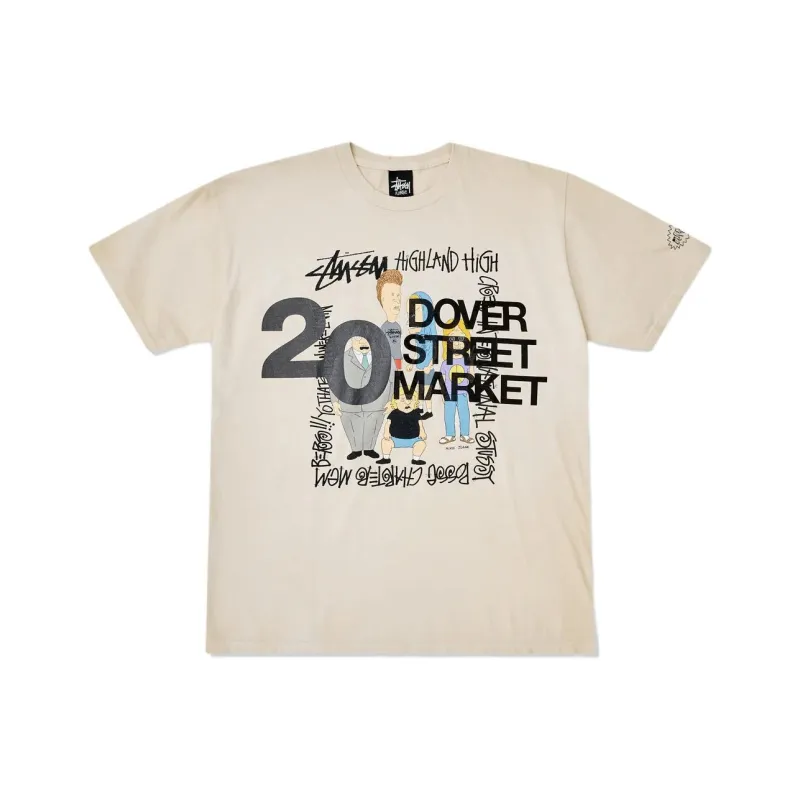 Stussy T Shirts Unisex Light Brown-0