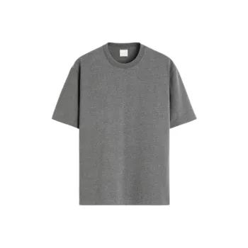 ZARA T Shirt Men's Zebra Print Gray