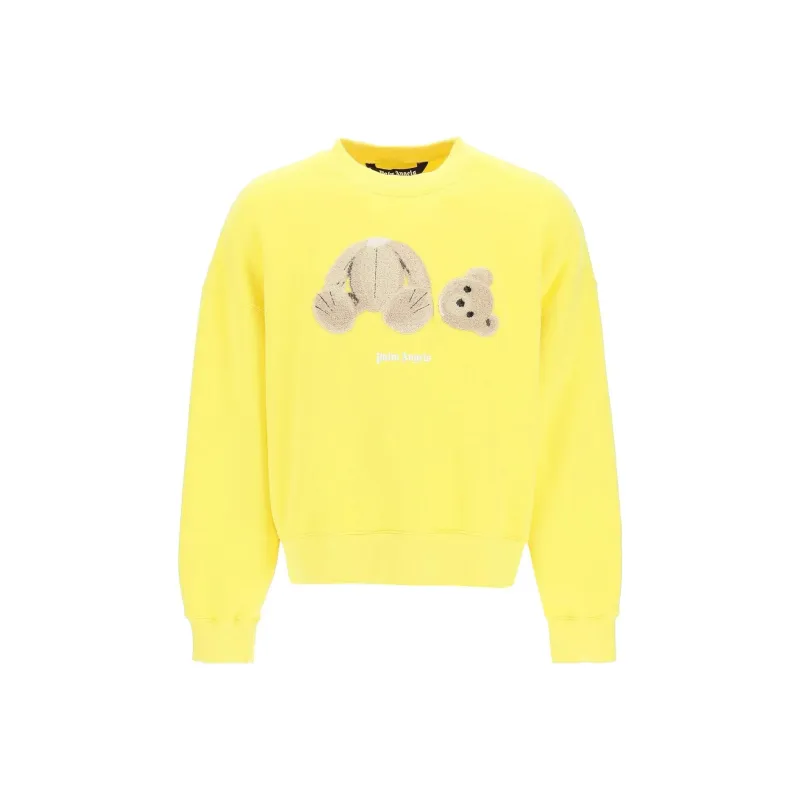 PALM ANGELS Sweatshirts Men Yellow-0