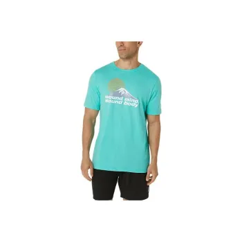 Asics Smsb Journey Tee T-Shirt Men's Green