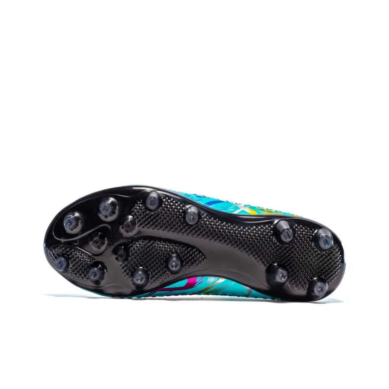 QIUTEXIONG FG Rubber Long Studs TF Rubber Broken Studs Soft Ground Firm Ground Balance Soccer Shoes Unisex-34