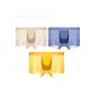 3 Pack[White Gray+Cerulean+Burnt Yellow]