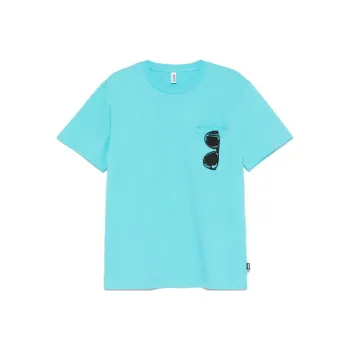 MOSCHINO Sunglasses print T shirt