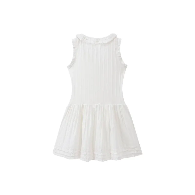 AURORA MUSE Sleeveless Dress Women's White-1