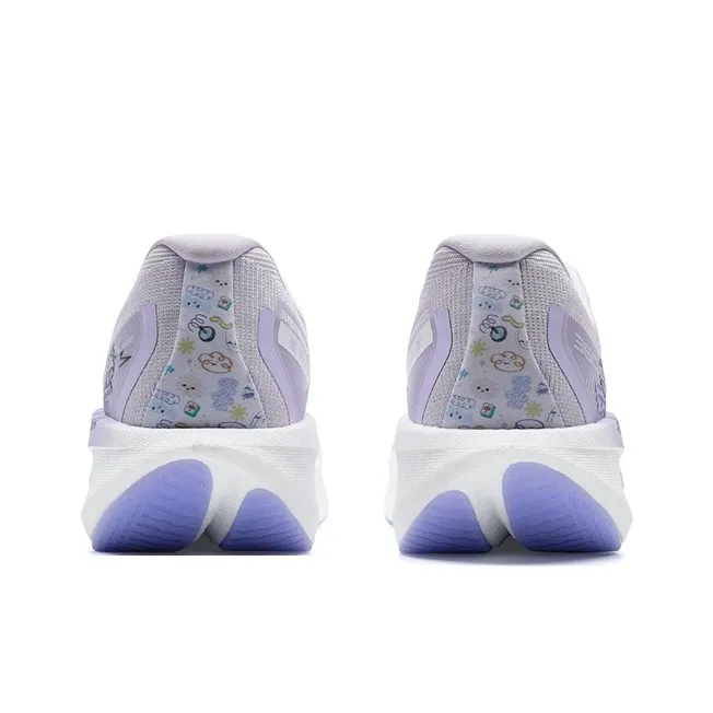 XTEP 360X 2.0 Anti Slip And Wear Resistant Rebound Low Top Carbon Plate Training Casual Running Shoes Men's Blue Purple-5