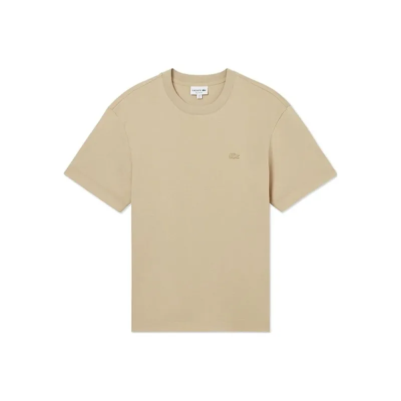 LACOSTE SS25 T-Shirt Men's Milk Coffee-0