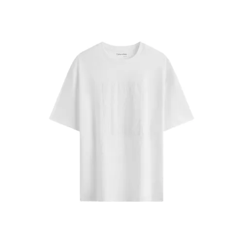 CALVIN KLEIN T Shirt Men's Moon White