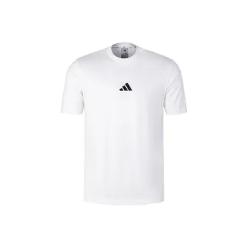 Adidas ESSENTIALS SINGLE JERSEY T-Shirt Men's White/Black