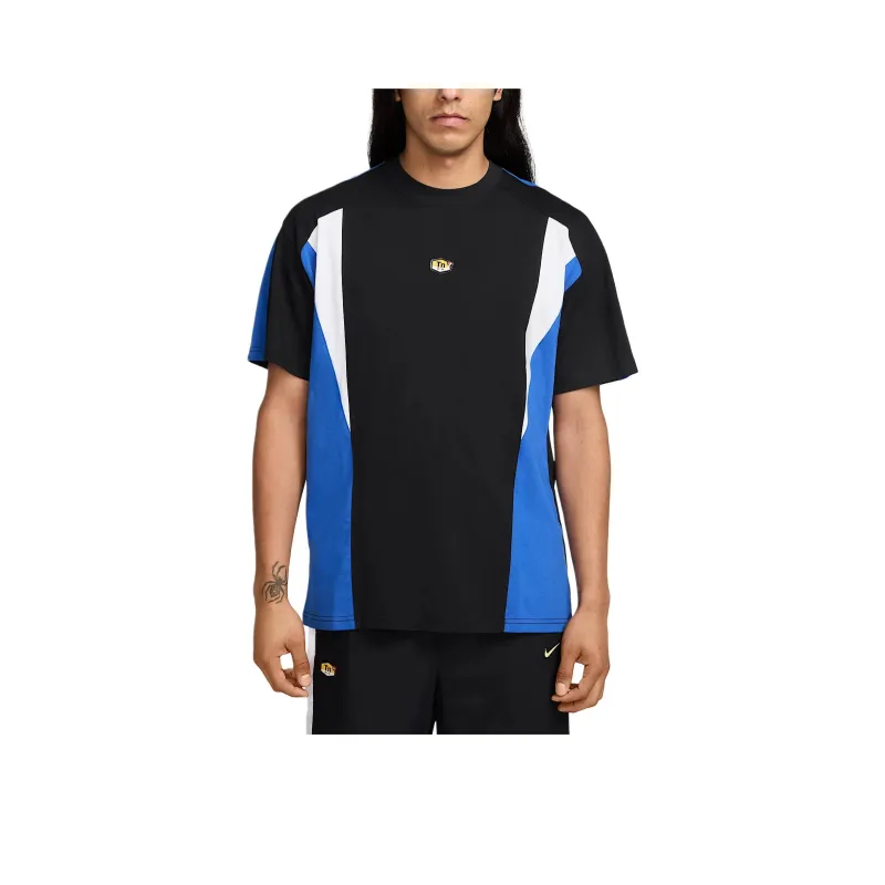 Nike Sportswear T-Shirt Men's Black/Game Royal Color/White-0