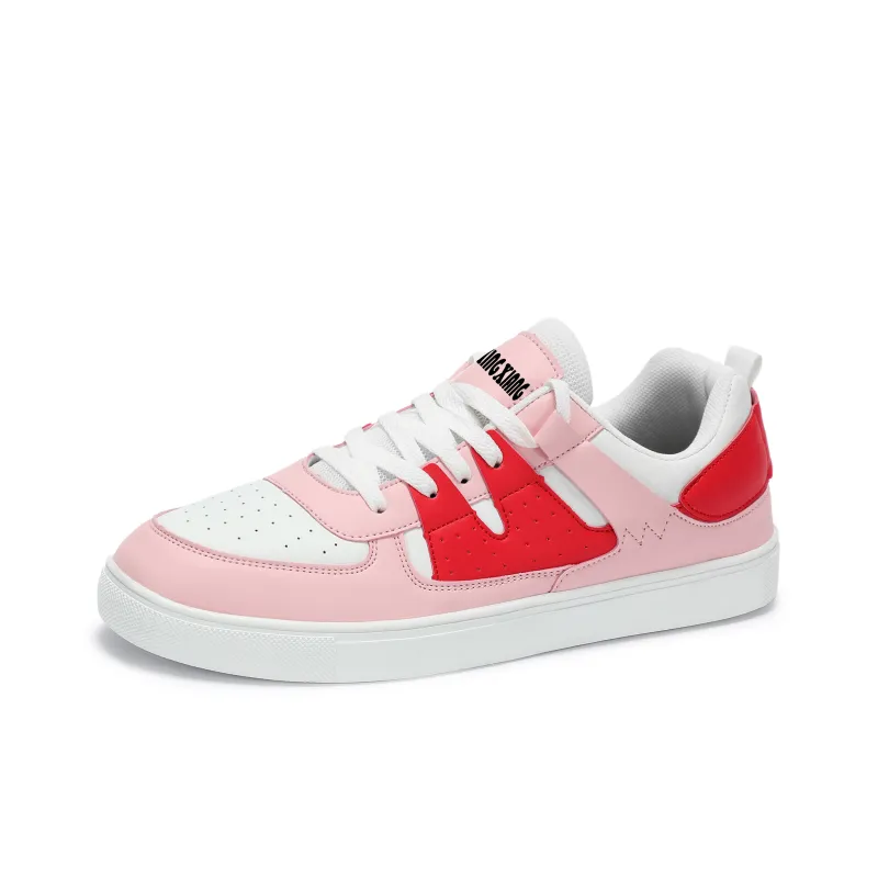 Singing Wear Resistant Height Increasing Low Top Skateboard Shoes Unisex-2
