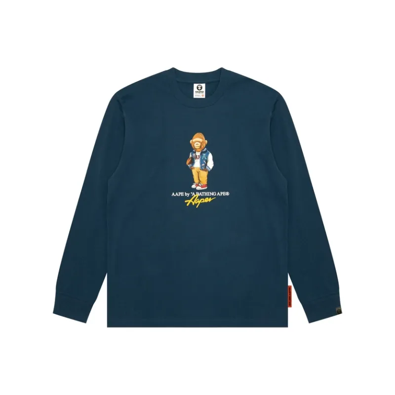 Aape Graphic print Long sleeves T shirt-0