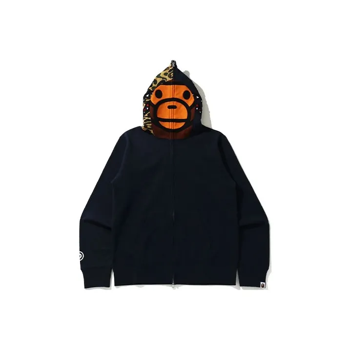 Bape Milo Shark Full Zip Hoodie-0