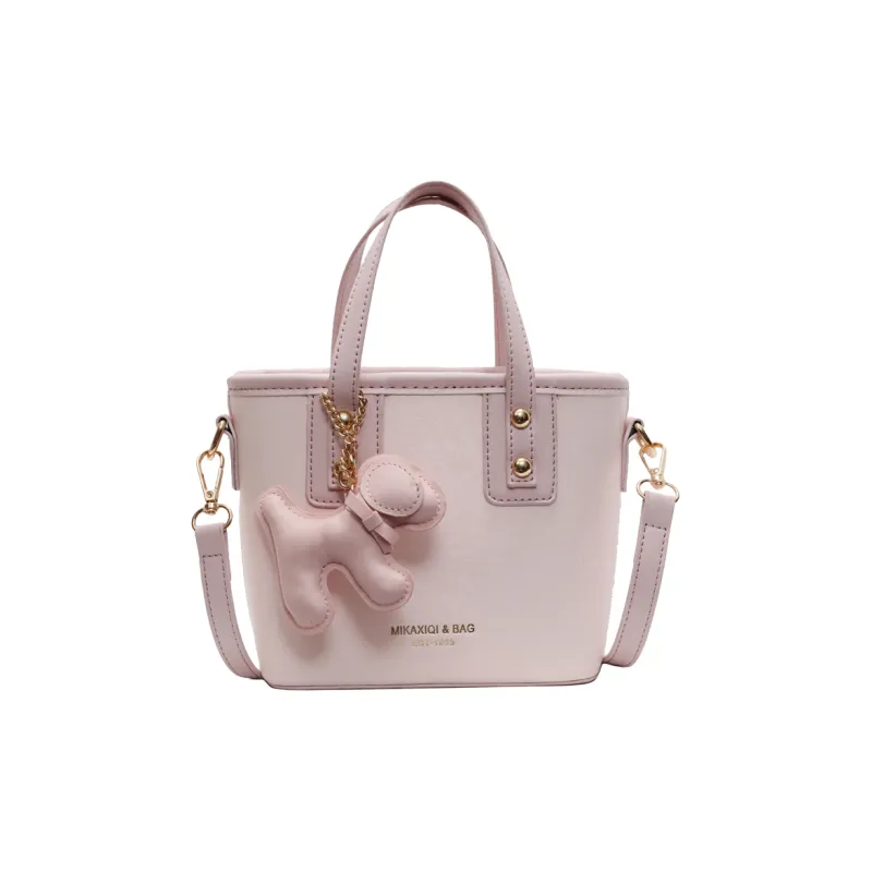 PINK·LAND PU Bucket Bags Shoulder Bag Crossbody Bag Handbag Regular Women's Multicolor-15