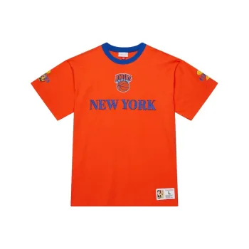 Mitchell & Ness x NBA New York Knicks T Shirt Men's Orange