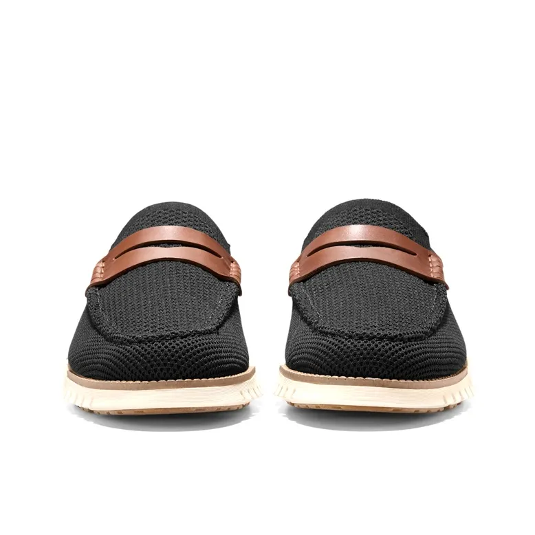 COLE HAAN Anti Slip Wear Resistant Breathable Lightweight Low Top Casual Shoes Men's Black-3
