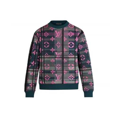 LOUIS VUITTON Monogram Jacquard Sweatshirt