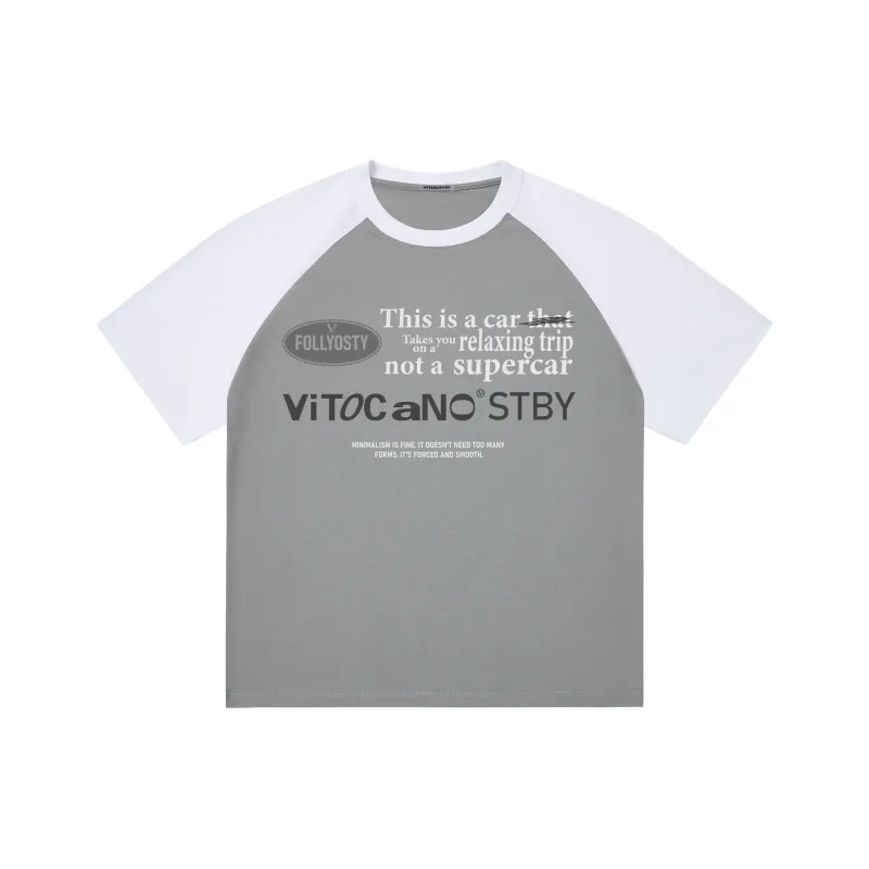 Vitocano T-Shirt Unisex White & Navy Blue-14