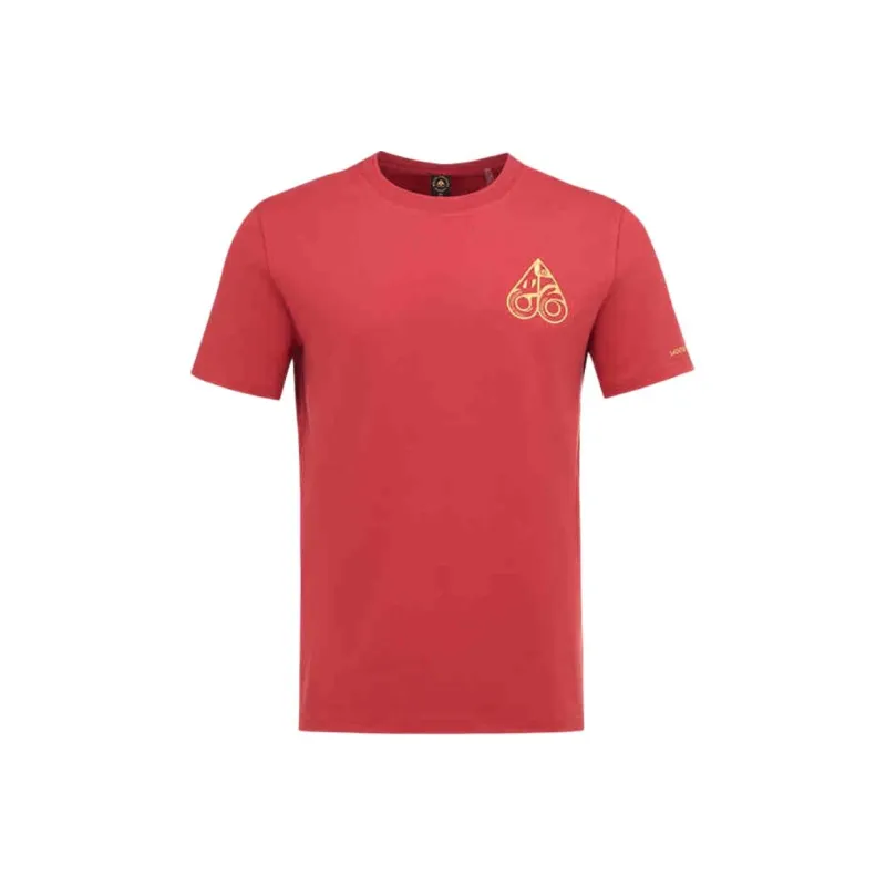 Moose Knuckles Snake Year Limited Collection T Shirts Men Red-0