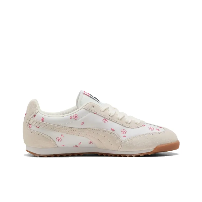 PUMA Anti Slip Wear Resistant Low Top Training Shoes Unisex Ecru-1
