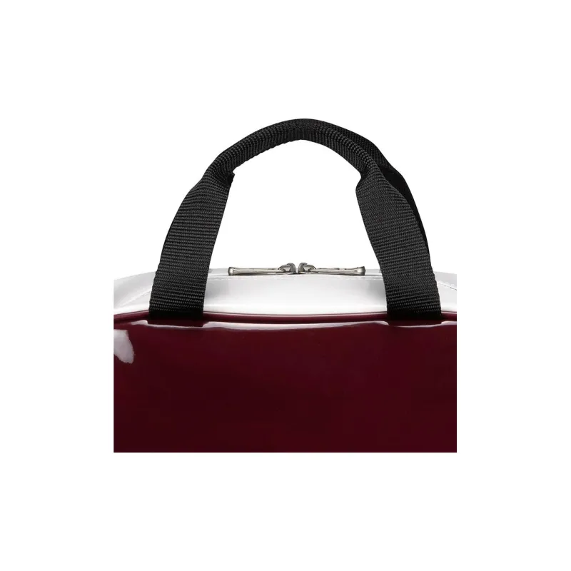 Mizuno Synthetic Leather Shoulder Bag Crossbody Bag Handbag Mini Unisex Deep Red-3