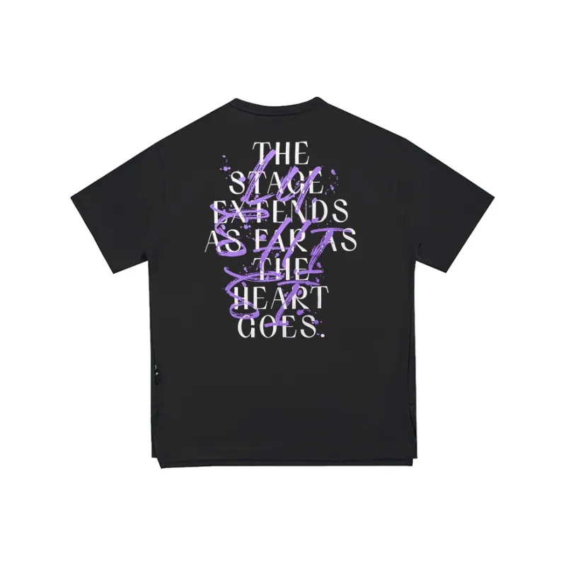 LUSHISI T Shirts Unisex Black-0