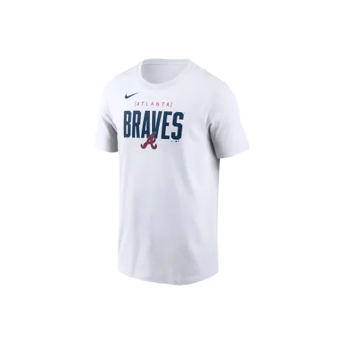 Nike T-Shirt Atlanta Braves Men's White