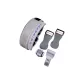 Gray[Belt+Lifting Straps+Wrist Brace]
