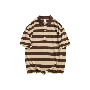 Jeep Raglan Sleeve Loose Fit Polo Neck Short Sleeved T Shirts Unisex
