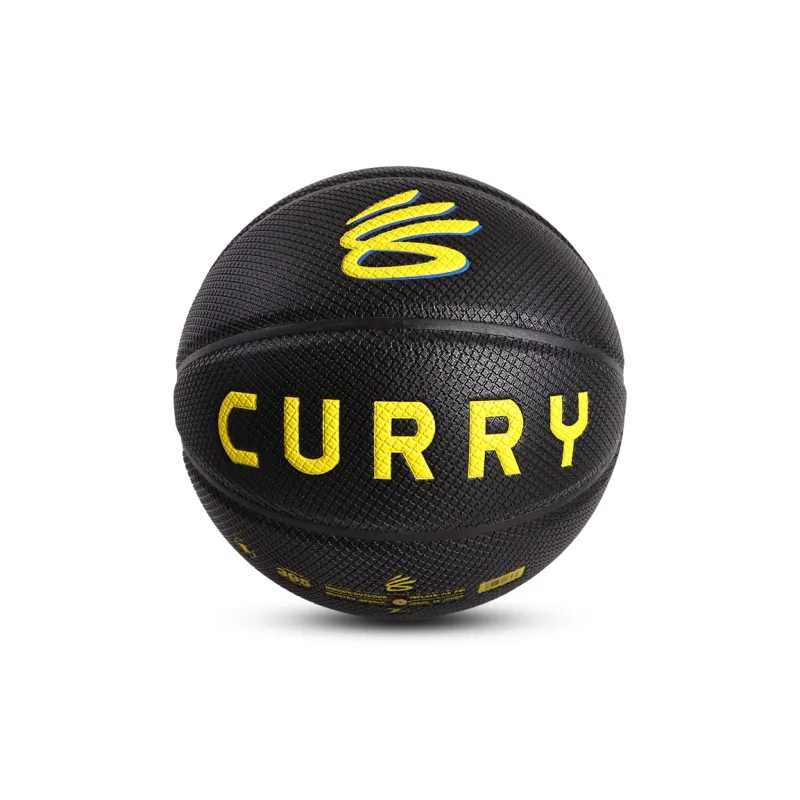 Under Armour CURRY 395 Whirlwind Collection PU Basketball Black Collector's Level Size 7 Ball Training Unisex-1