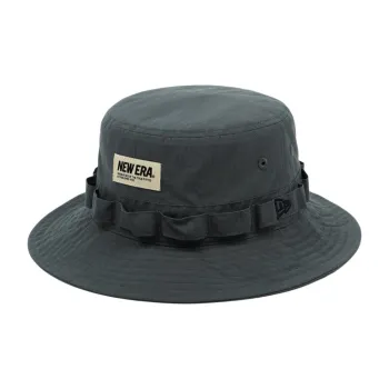 New Era Cotton, Nylon Bucket Hats Unisex Black