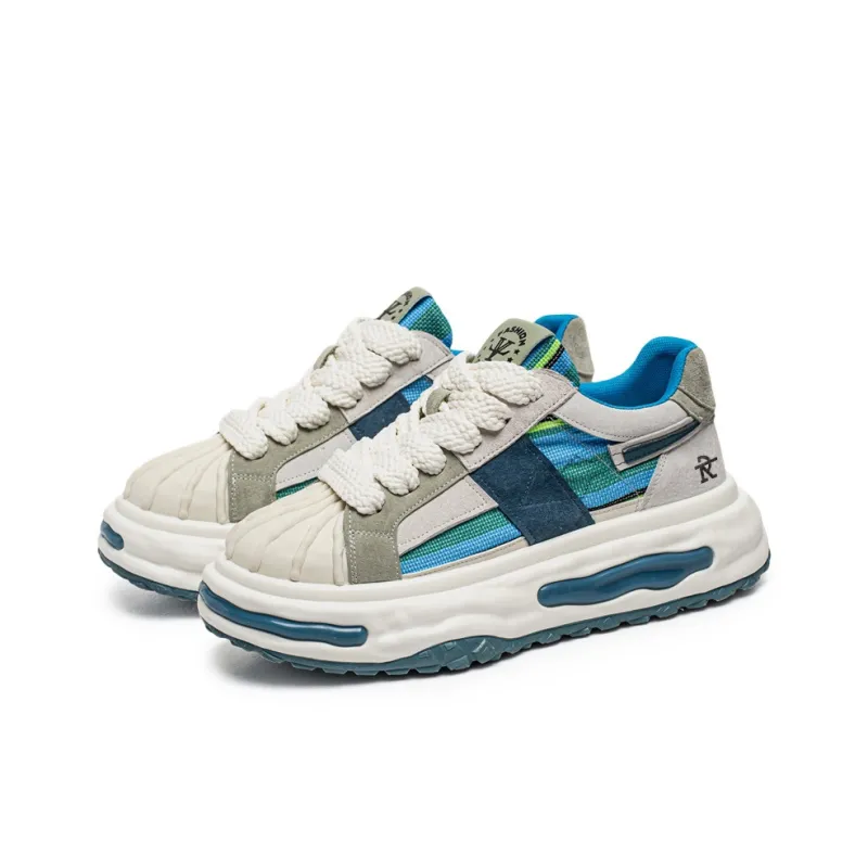 ROBINHOOD Cushioning, Abrasion Resistant, Coverage, Support, Impact Resistant Low Top Chunky Sneakers Men's-9