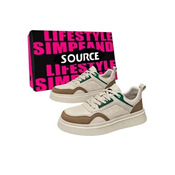 SOURCE Anti Slip And Wear Resistant Breathable Low Top Skateboard Shoes Men's