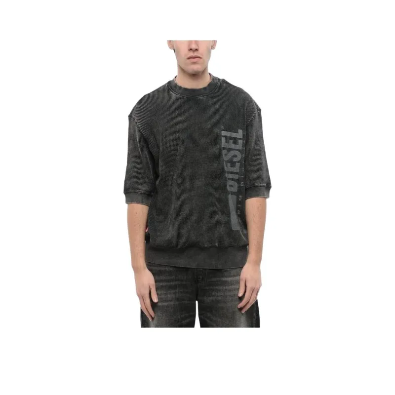 DIESEL T Shirts Men Dark Gray-0
